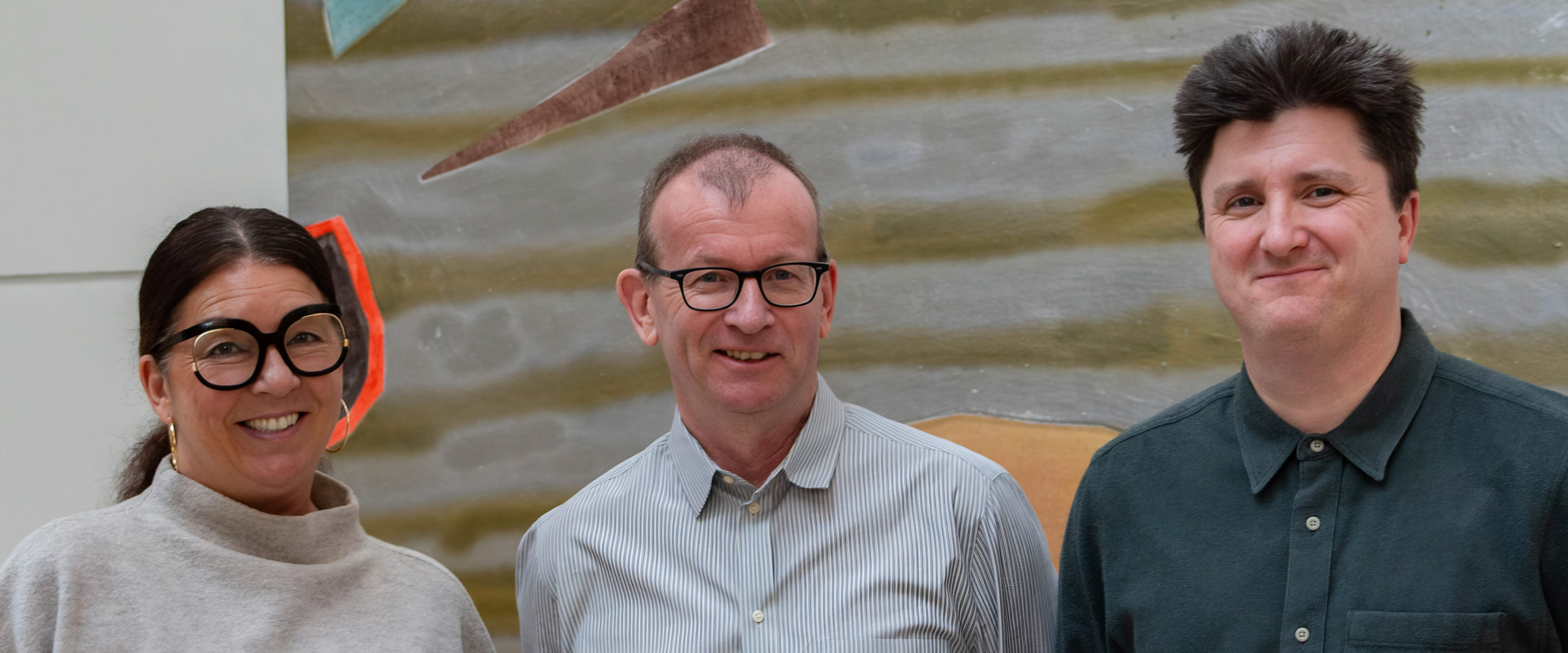 Monique Meloche, Canice Prendergast, and Mike Schuh.