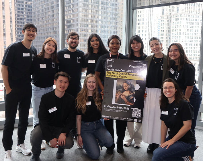 Jenett Cheng with Boothies at Booth Tech Con 2025