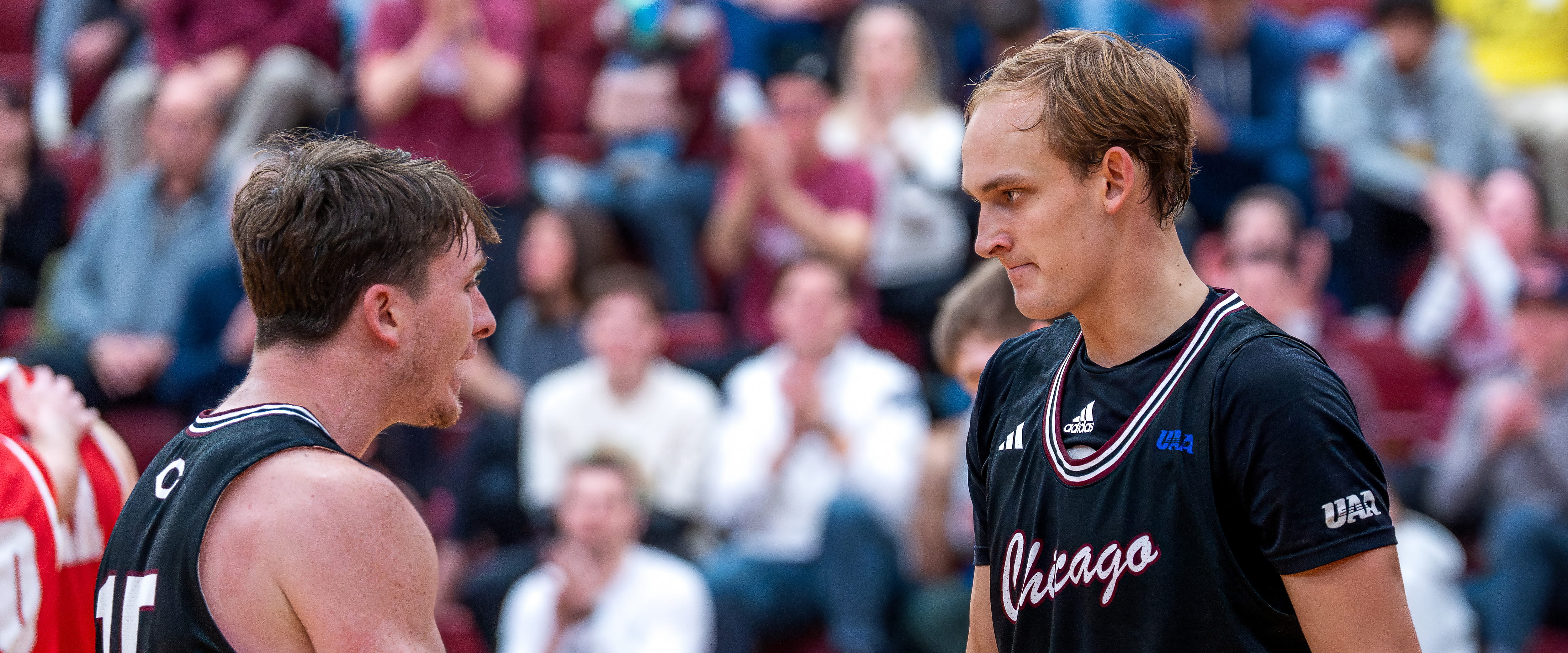 SMP Basketball Players, Shane Regan and Nick Roper together