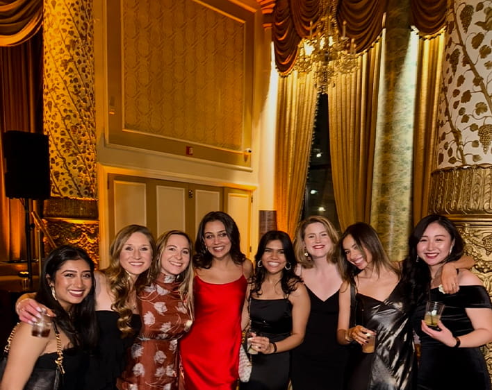 Savita Gupta and Boothies at Winter Formal
