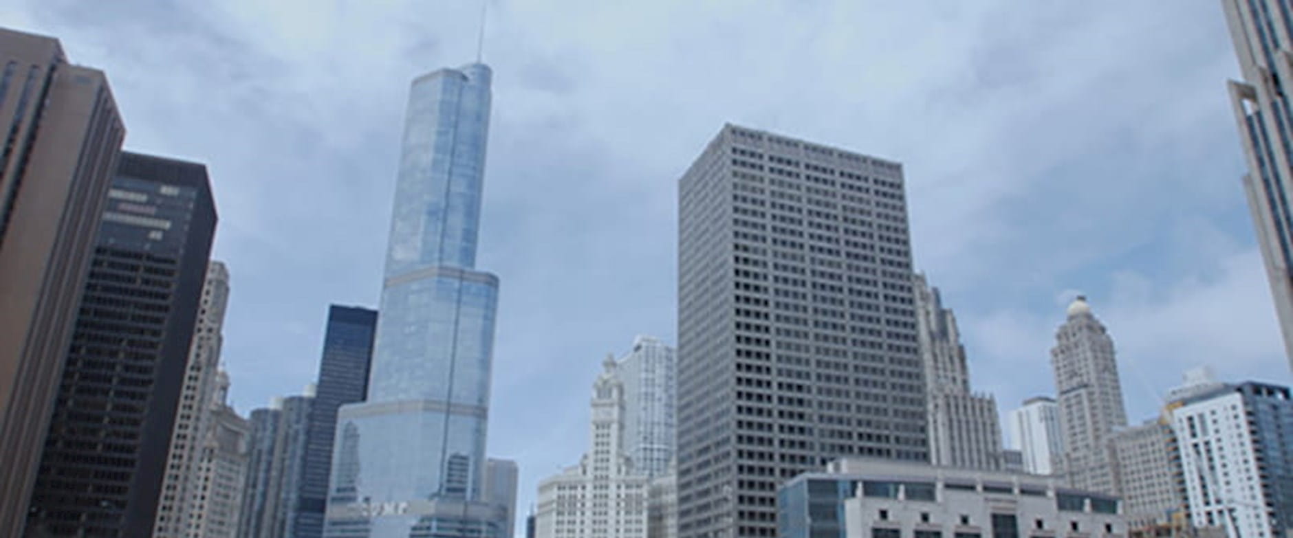 Chicago Skyline from river
