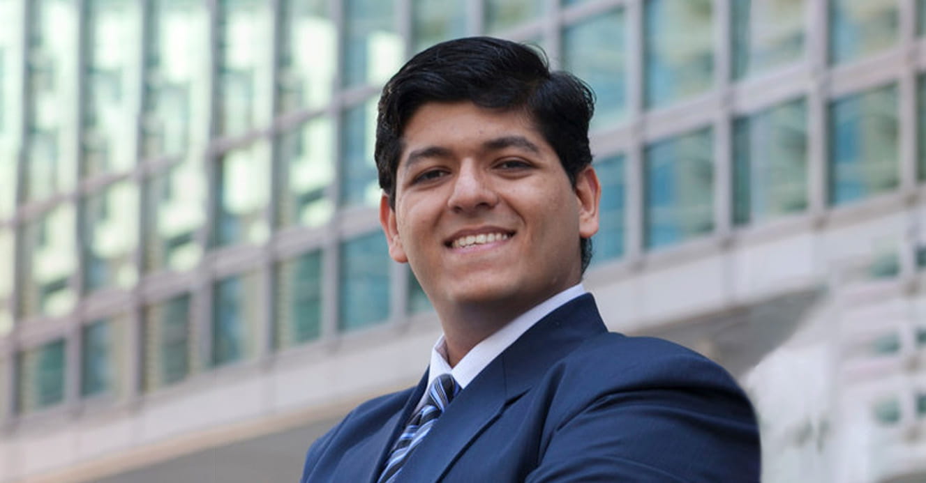 Weekend MBA student Eshang Saini