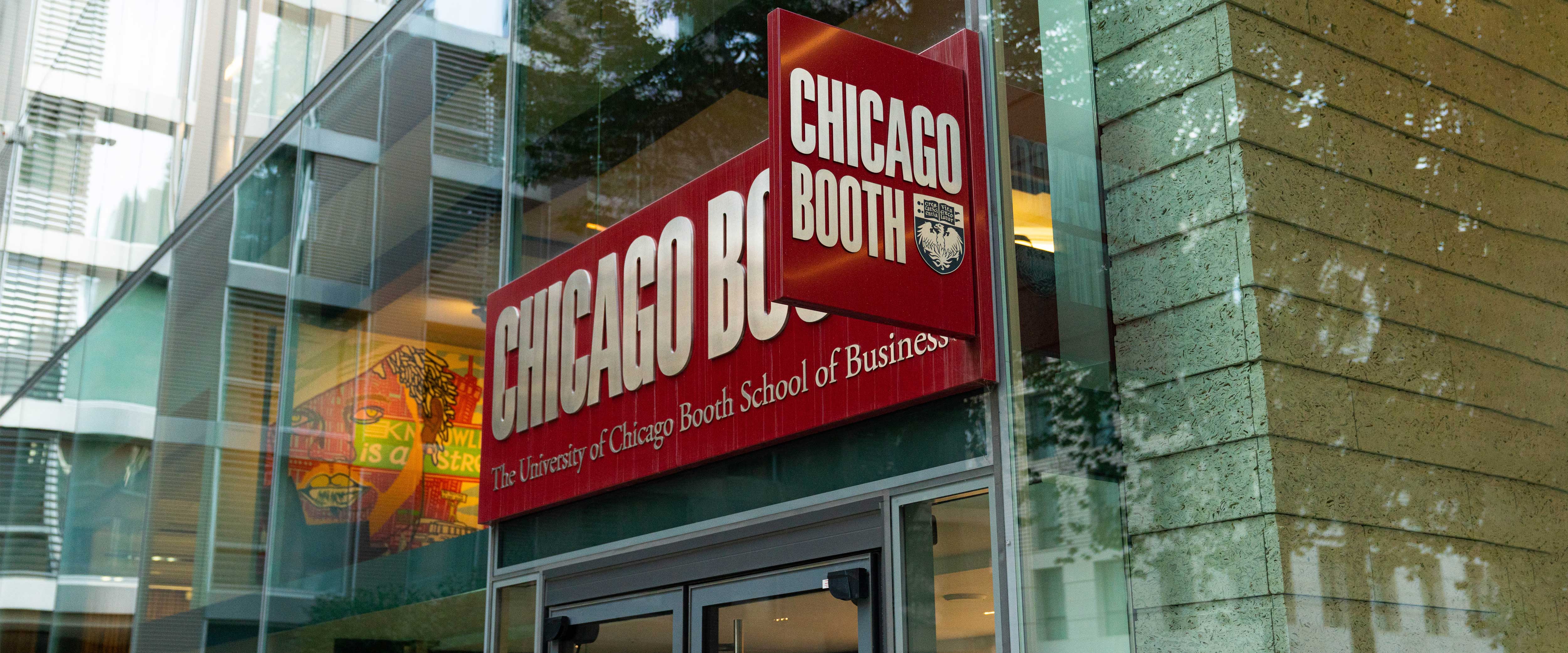 Entrance to the Chicago Booth London campus