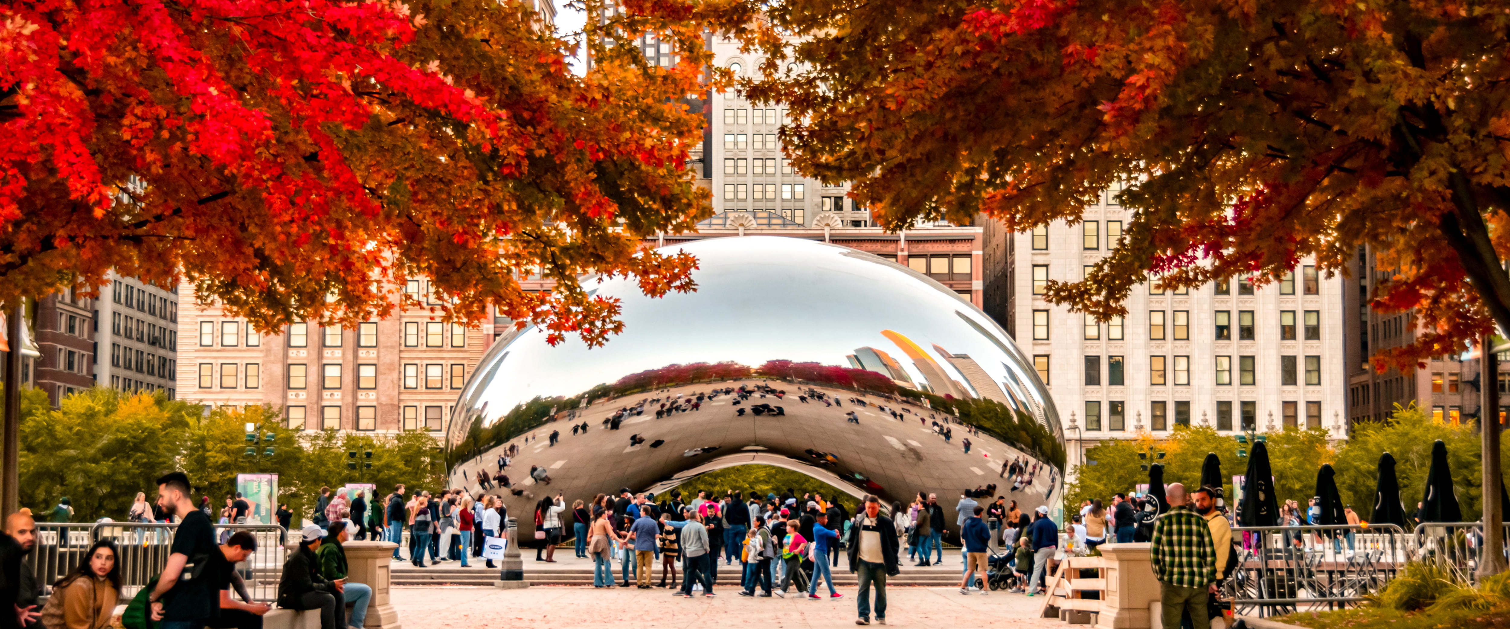Cloud Gate in Millennium Park.